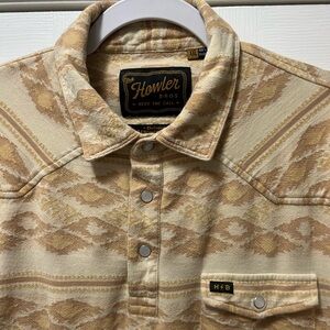 Howler Brothers Patterned Shirt - XXL